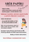 Sběr papíru - březen
